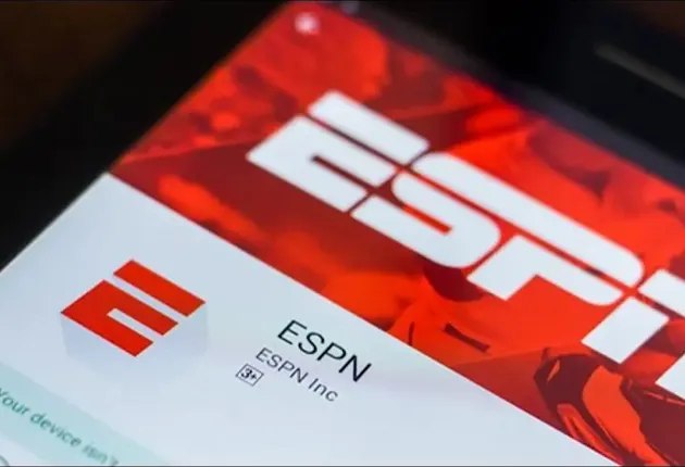 ESPN Logo on Phone