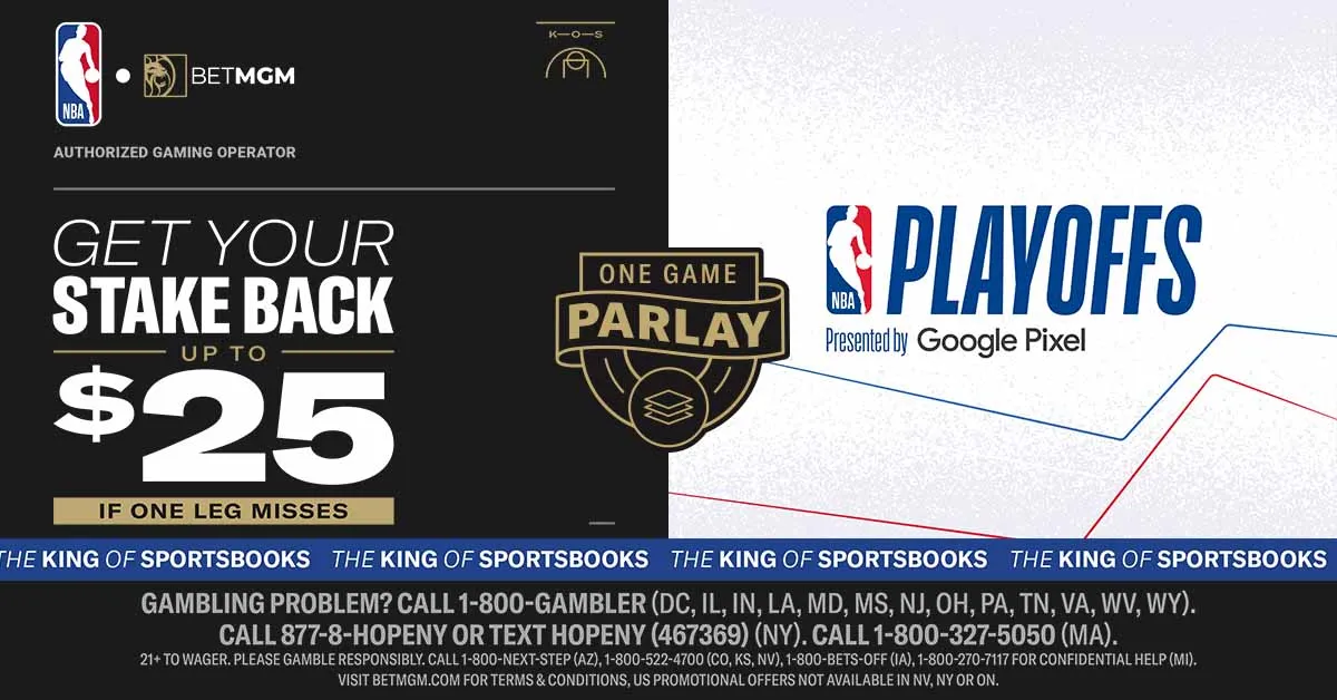 betmgm nba one game parlay promo