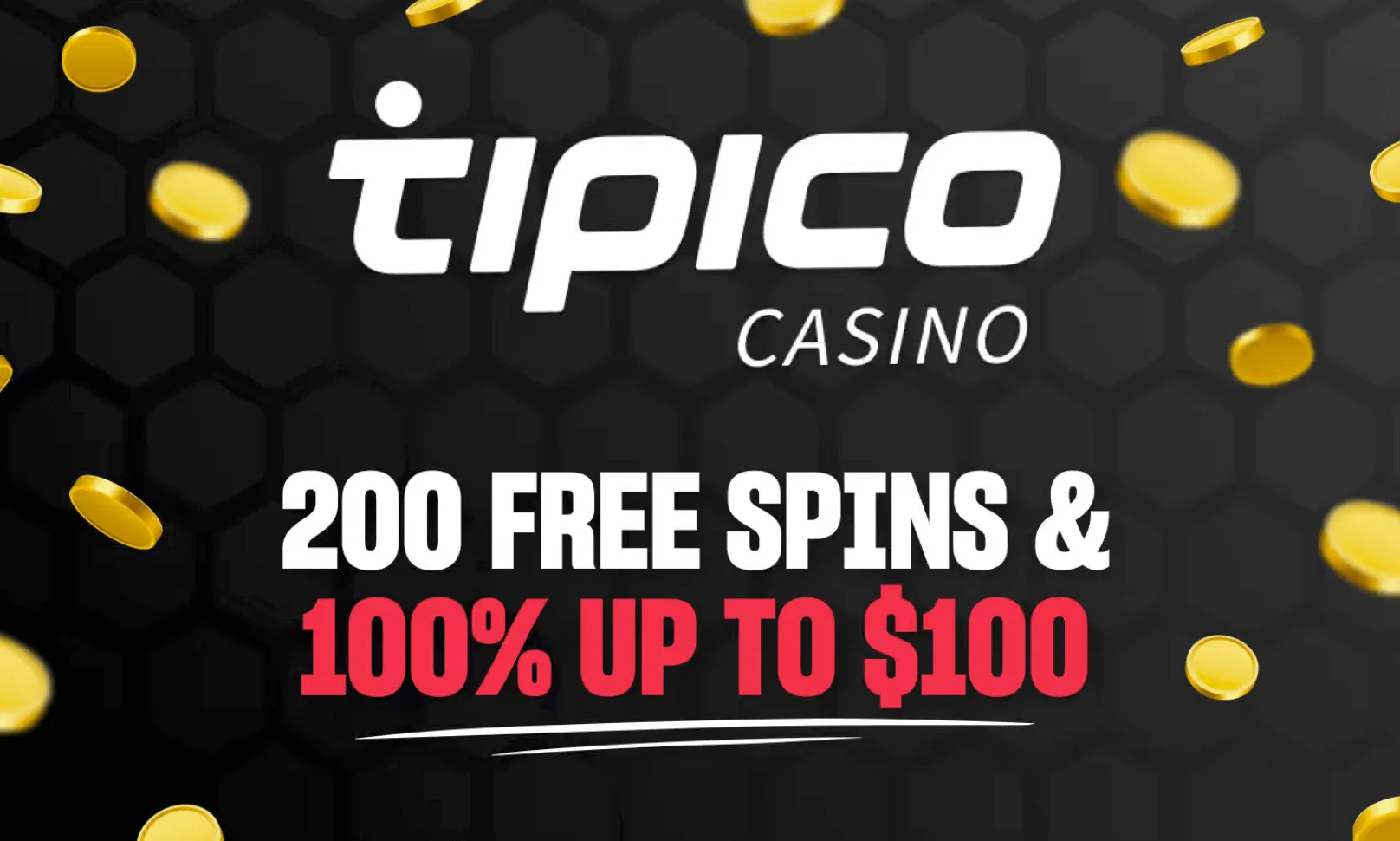 Tipico No Deposit Bonus $100 & 200 Free Spins