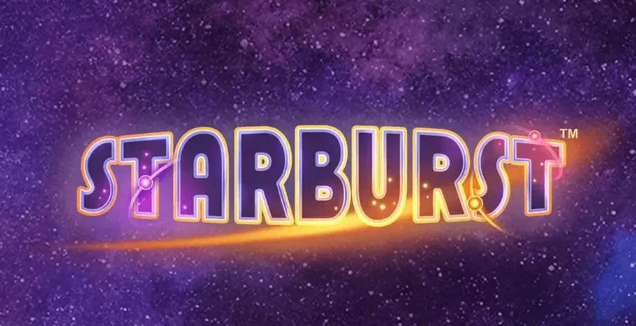 Starburst slot game logo