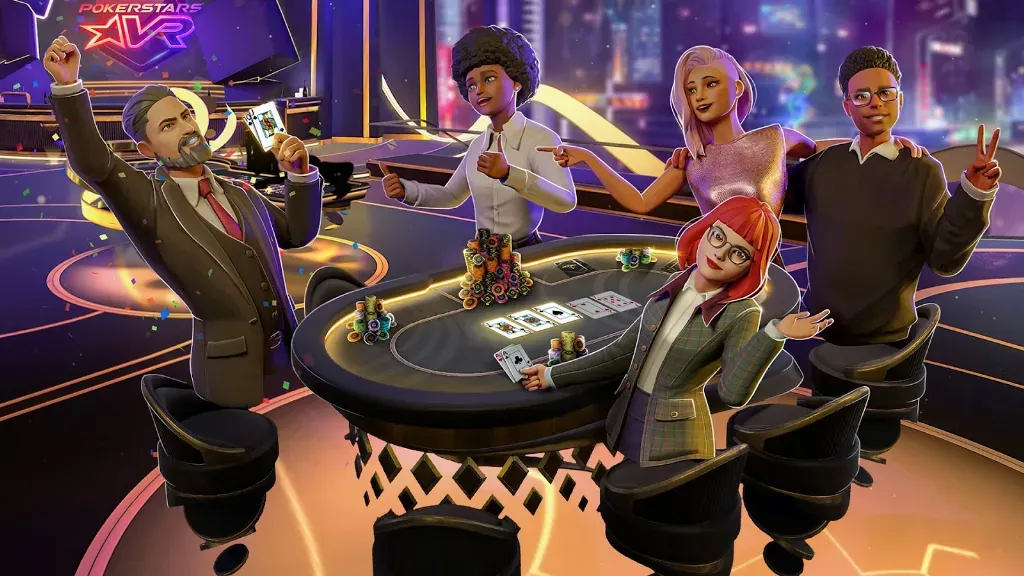 PokerStars VR casino room