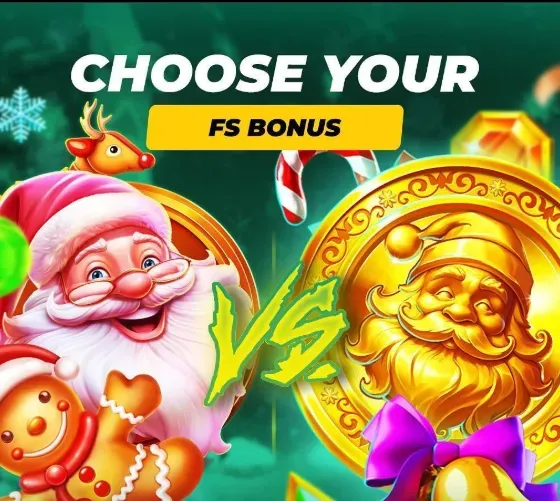 Christmas themed casino promotion