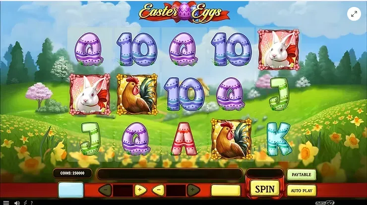 Easter themed casino promotion