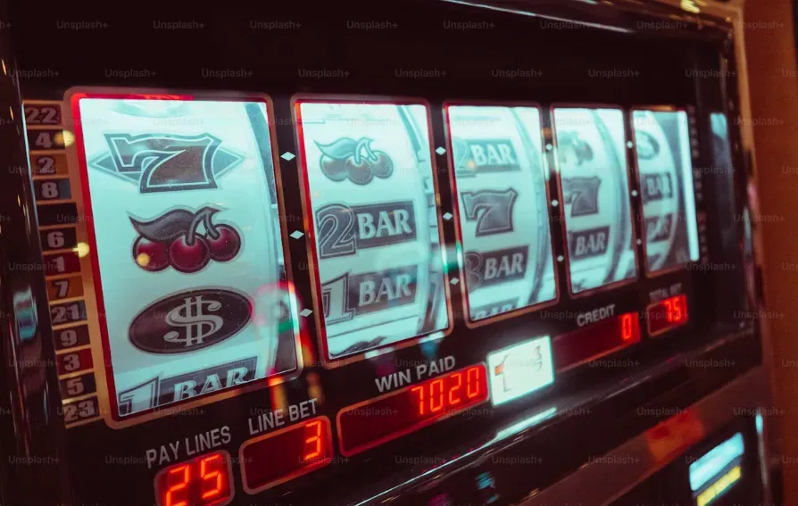 Real life slot machine