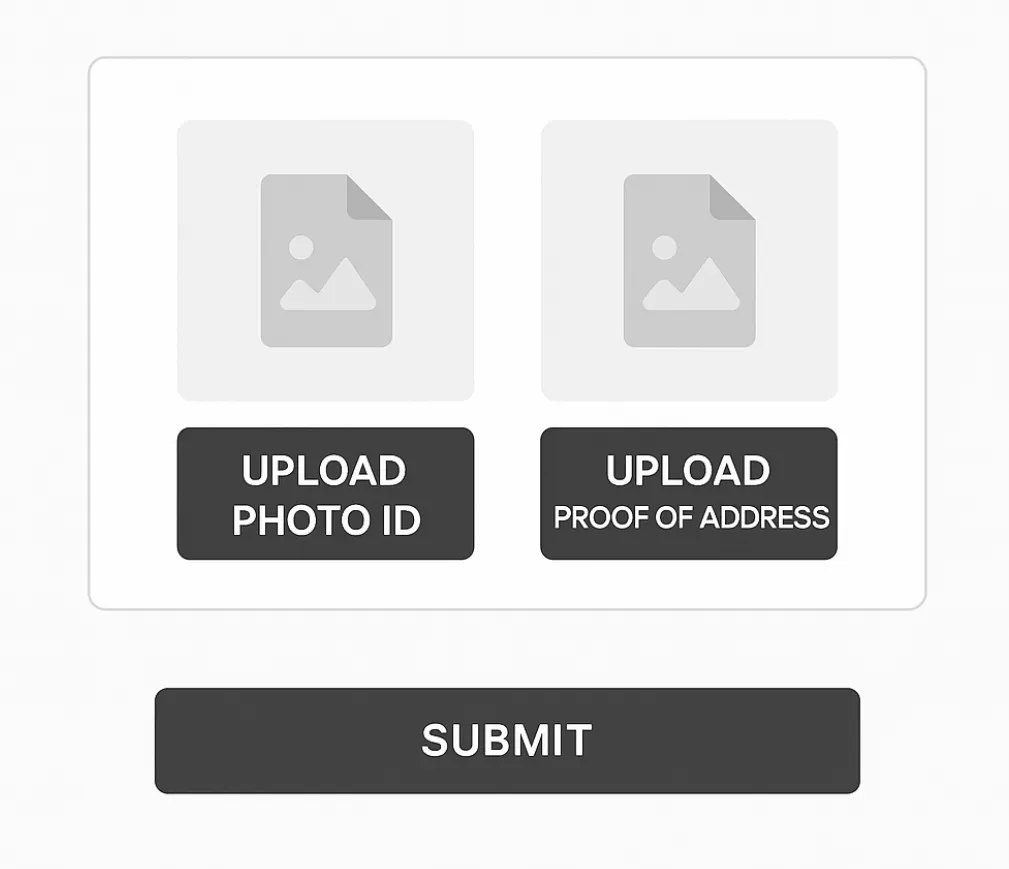 KYC verification when signing up at an online casino