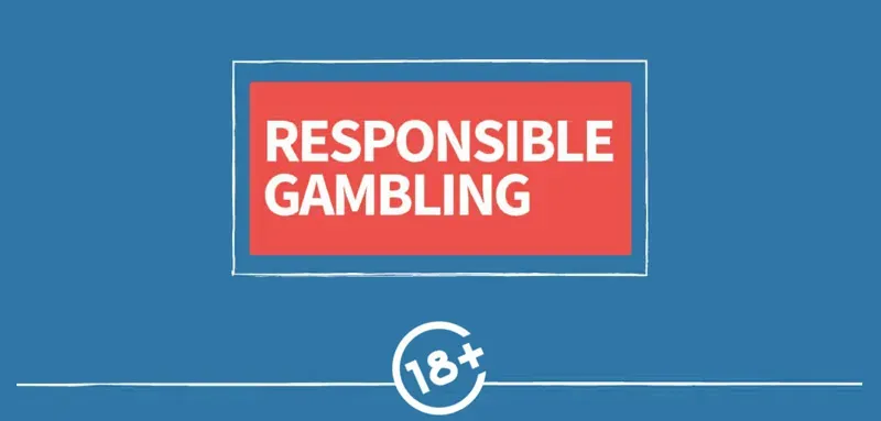 Responsible gambling graphic