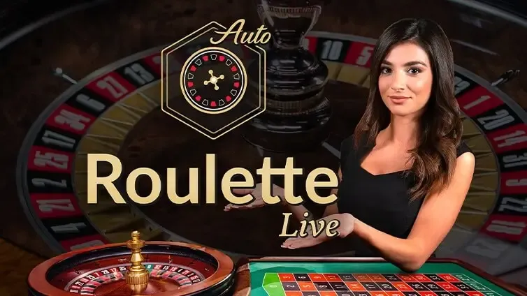 Live roulette at an online casino