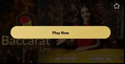 Play Now button at a live casino