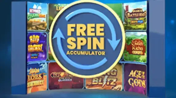 free spin accumulator on an online casino