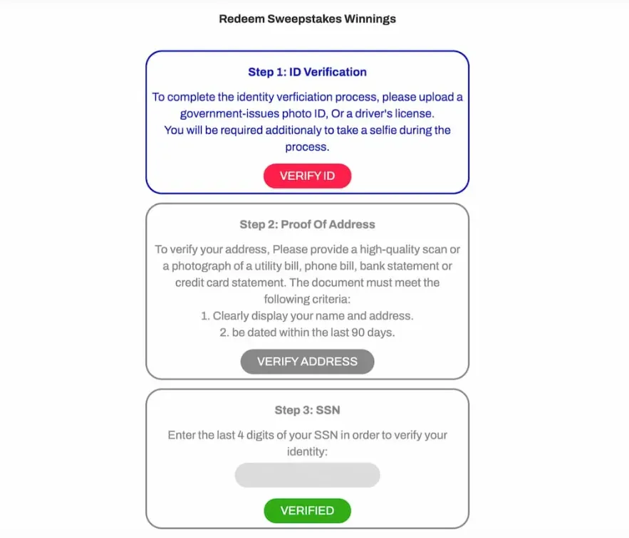 Image 18 - Screenshot with ID verification steps.