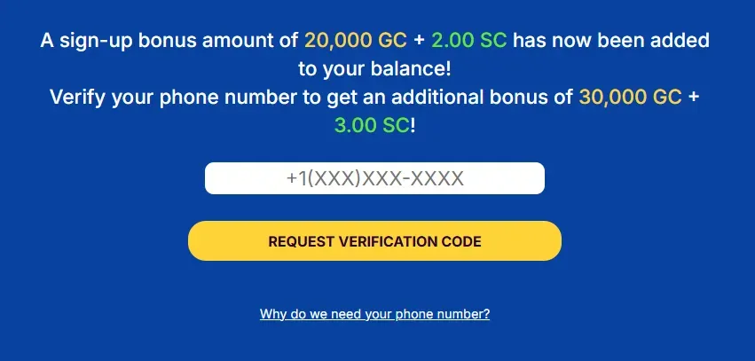 Image 36 - Banner with sign-up bonus details.