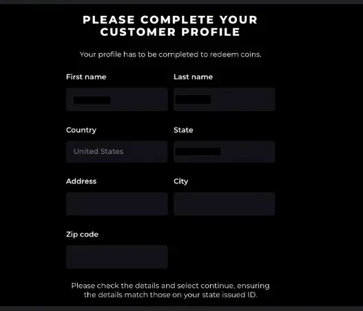 Image 72 - Form screenshot with profile fields.