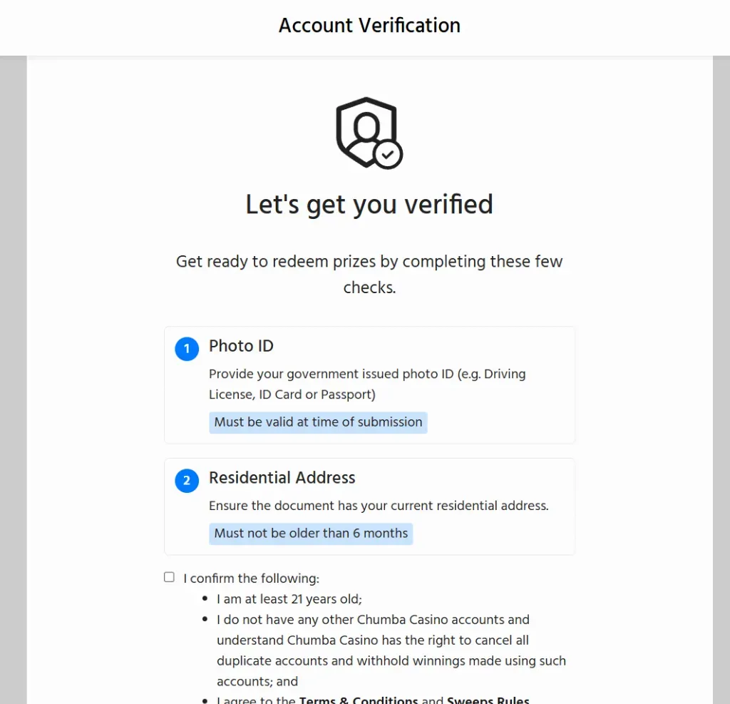 Image 88 - Screenshot of account verification steps.