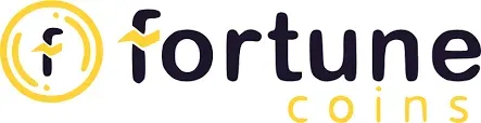Fortune Coins - Logo with yellow and black design.