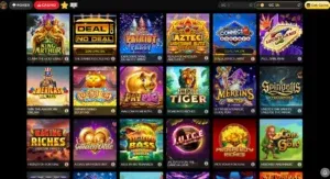 Global Poker - Banner with various game thumbnails.