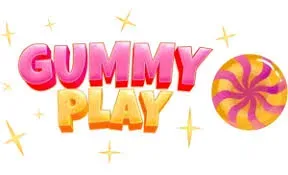 GUMMY PLAY - Logo with colorful candy design.