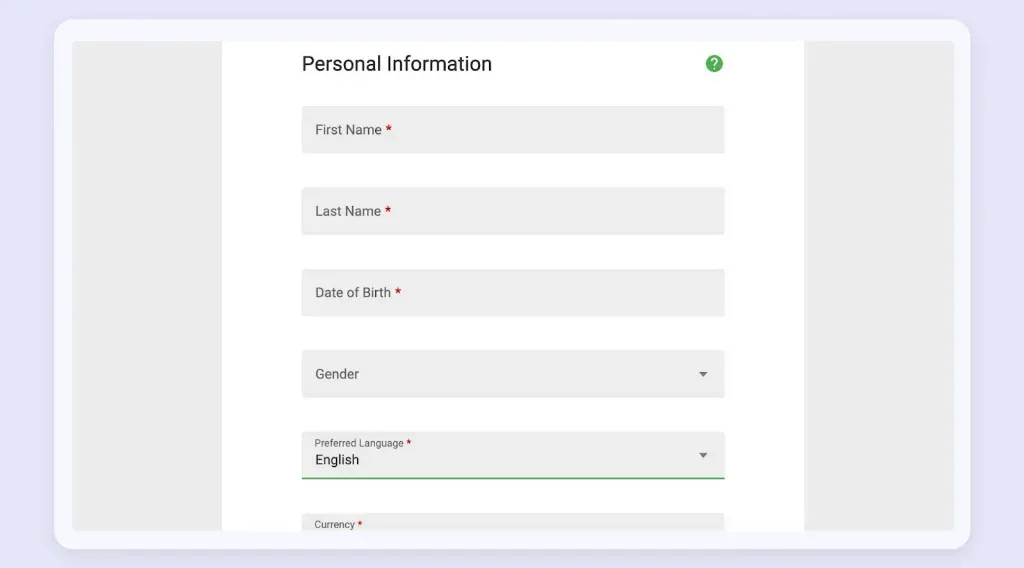 Image 19 - Form screenshot with personal information fields.