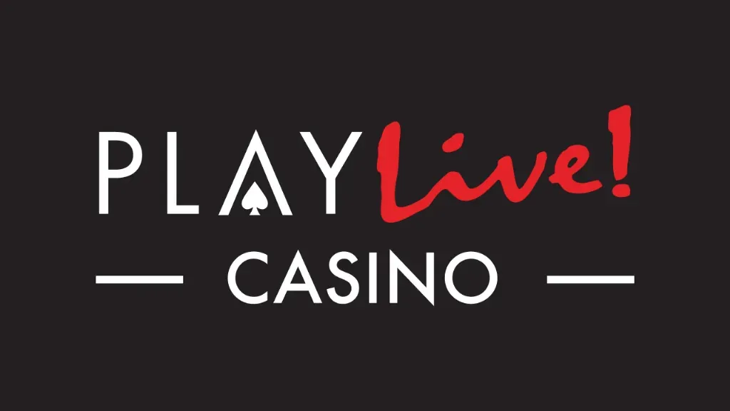 PlayLive! - Logo with a black background.