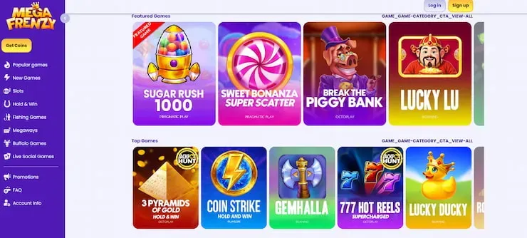 Mega Frenzy - Slots