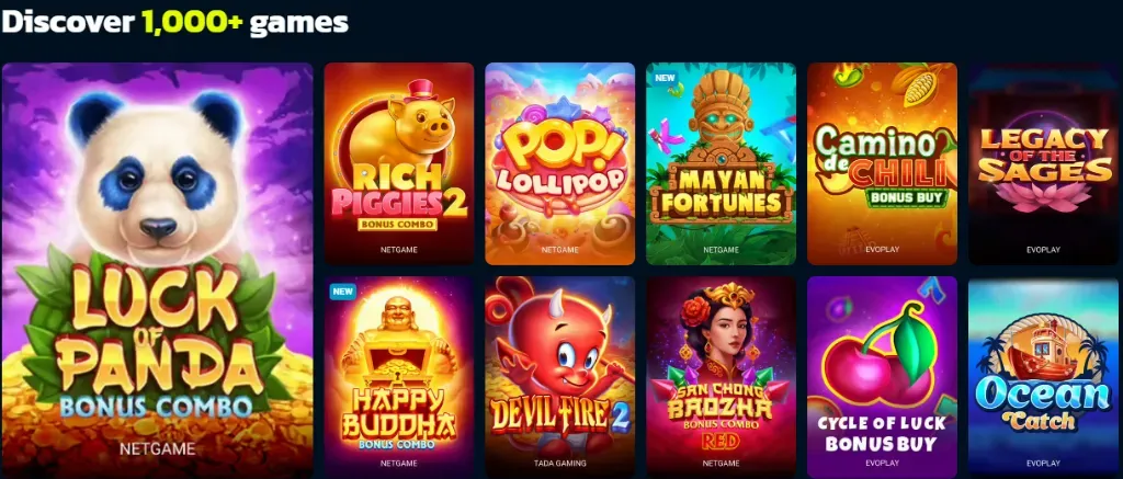 SweepShark slots