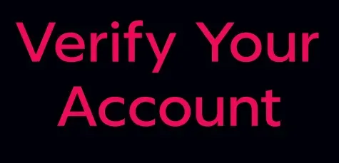 Image 155 - Banner with "Verify Your Account" text.