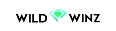 Wild Winz - Logo with a green diamond icon.