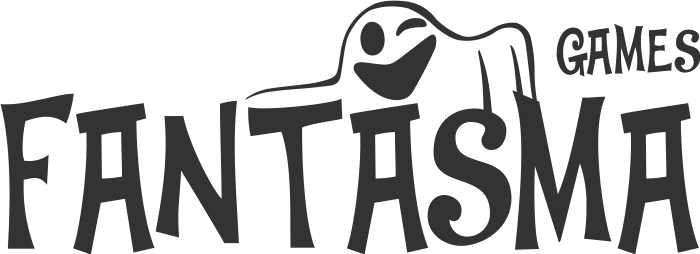 Fantasma - Logo with playful font design.