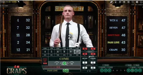 Image 255 - Casino Game Photo with Dealer and Table