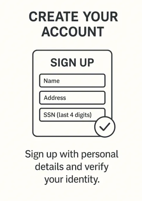 Image 258 - Banner with account sign-up form.