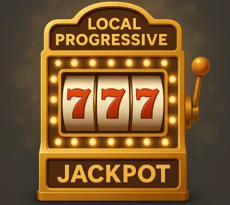 Image 273 - Slot Machine graphic with jackpot symbols.