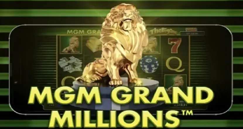 MGM Grand - Product Photo with golden lion statue.