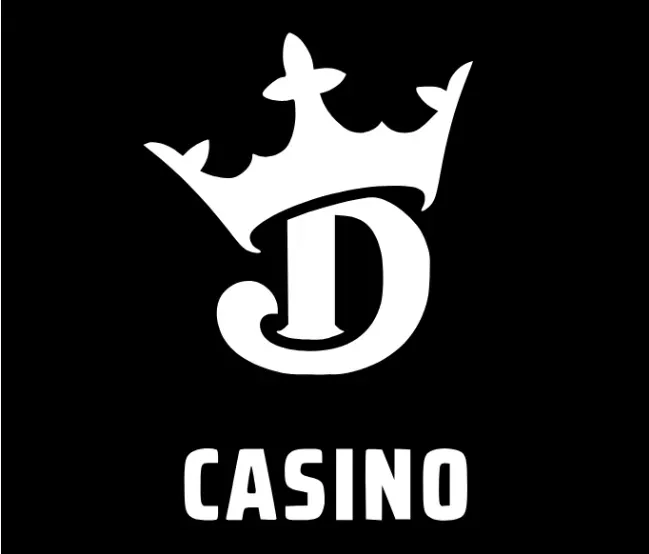 D Casino - Logo with a crown design.