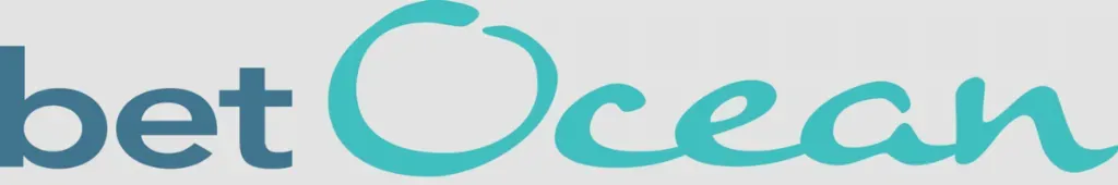 betOcean - Logo with blue and teal colors.