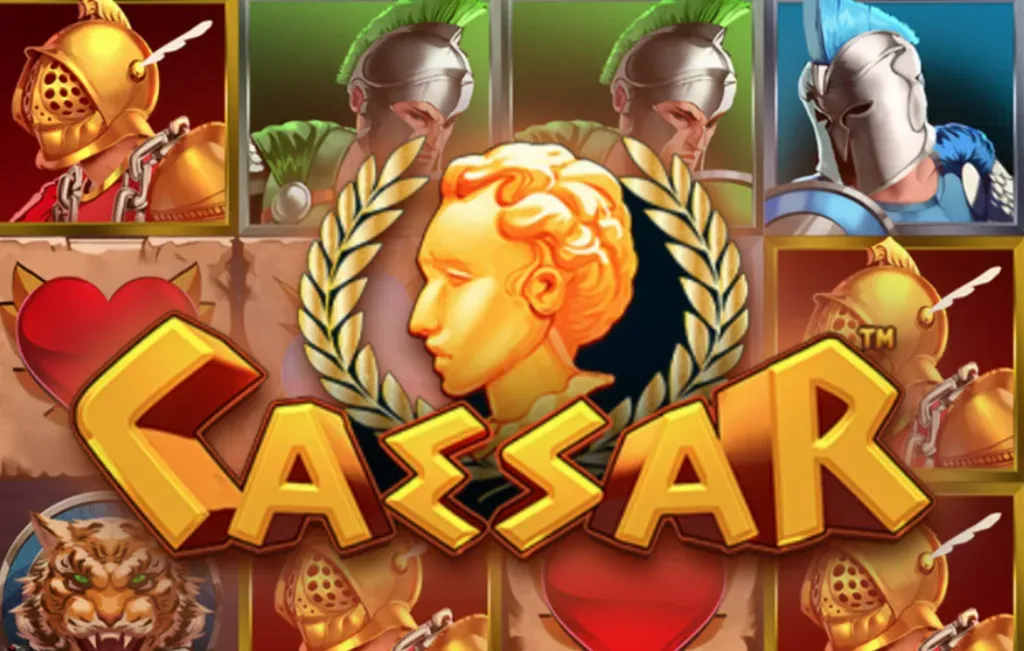 Caesar Empire - Gameplay banner with characters.