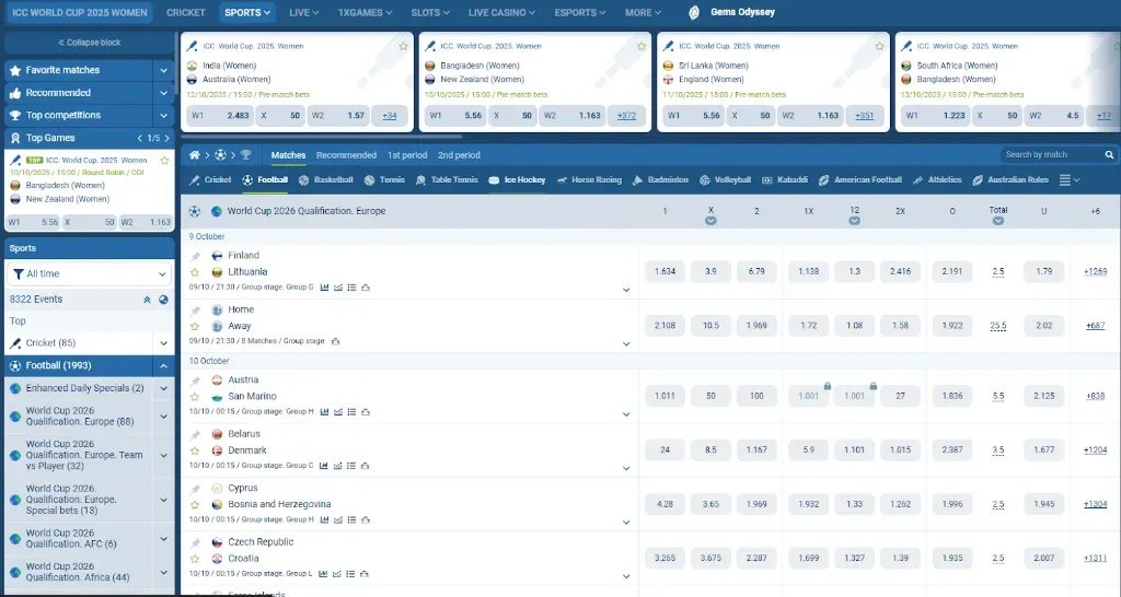 **Image 142 - Sports Dashboard with match statistics.**