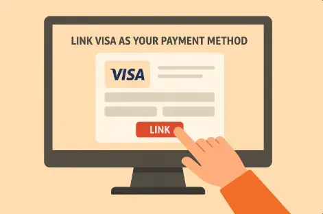 Image 171 - Illustration with Visa payment method.