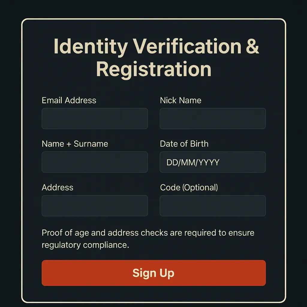 Image 190 - Registration form with input fields.
