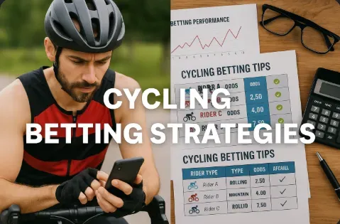 Image 233 - Portrait with cyclist reviewing betting tips.