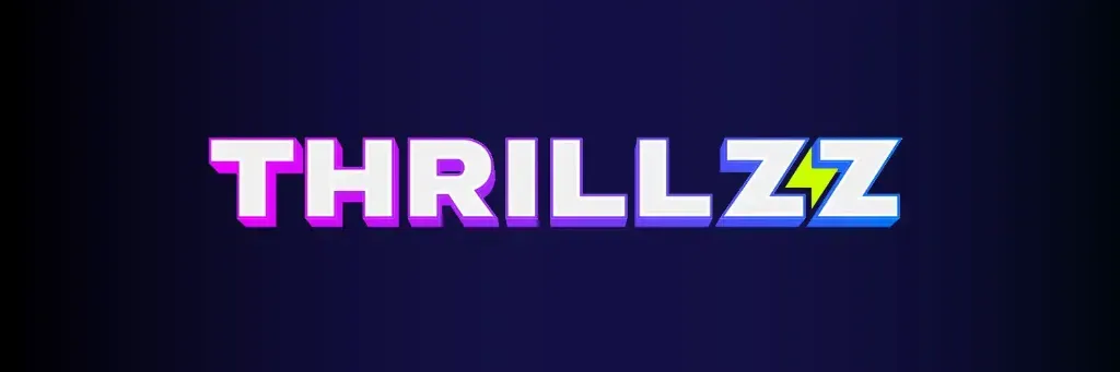 Thrillzz - Logo with vibrant text design.
