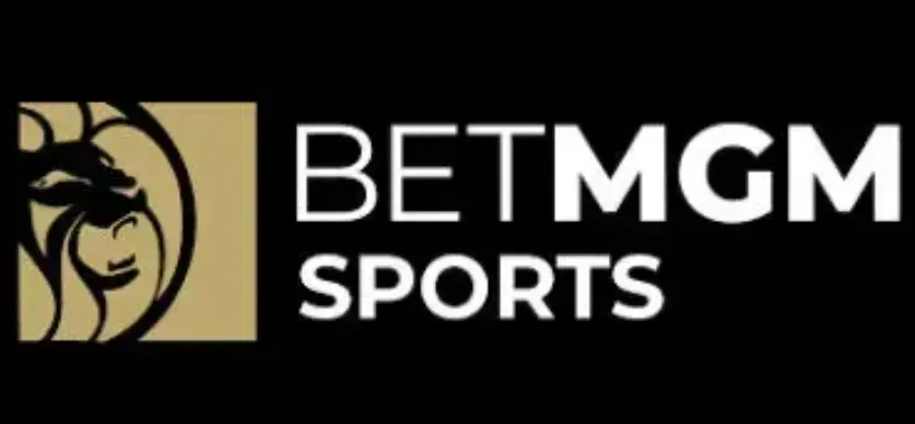 BETMGM - Logo with lion graphic and text.
