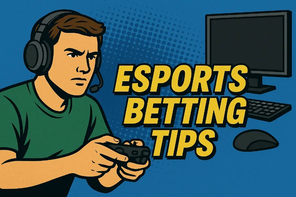 ChatGPT - Banner with esports betting tips.
