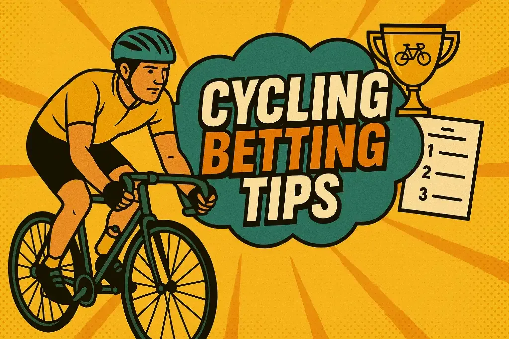 ChatGPT - Banner with cycling betting tips.