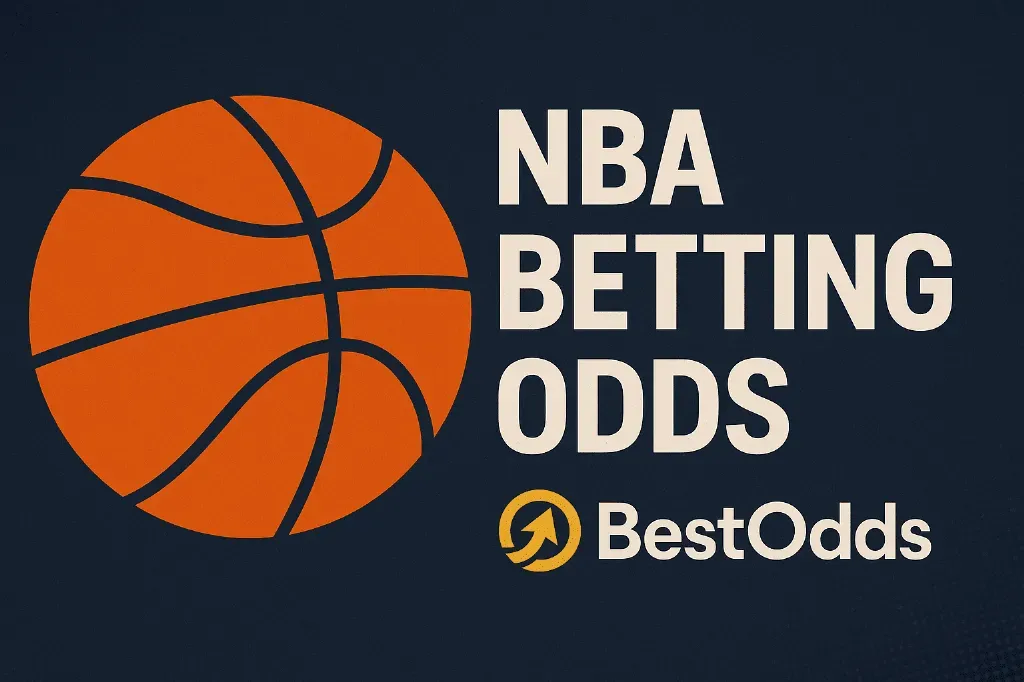 BestOdds - Banner with NBA betting odds.