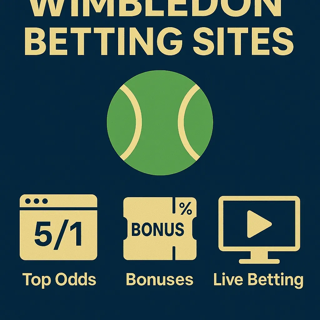 Wimbledon Betting Sites - Banner with key features
