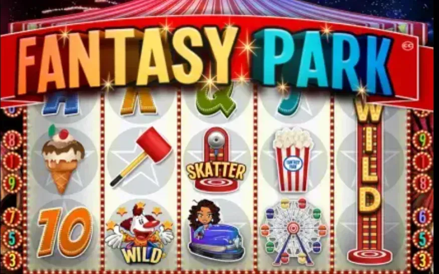 Fantasy Park - Game screenshot with colorful symbols.
