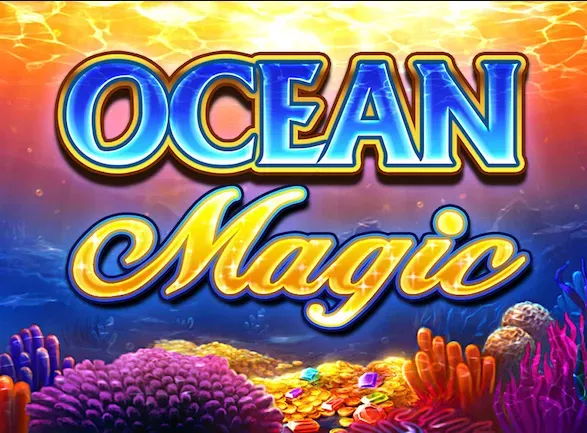 Ocean Magic - Banner with vibrant coral reef.