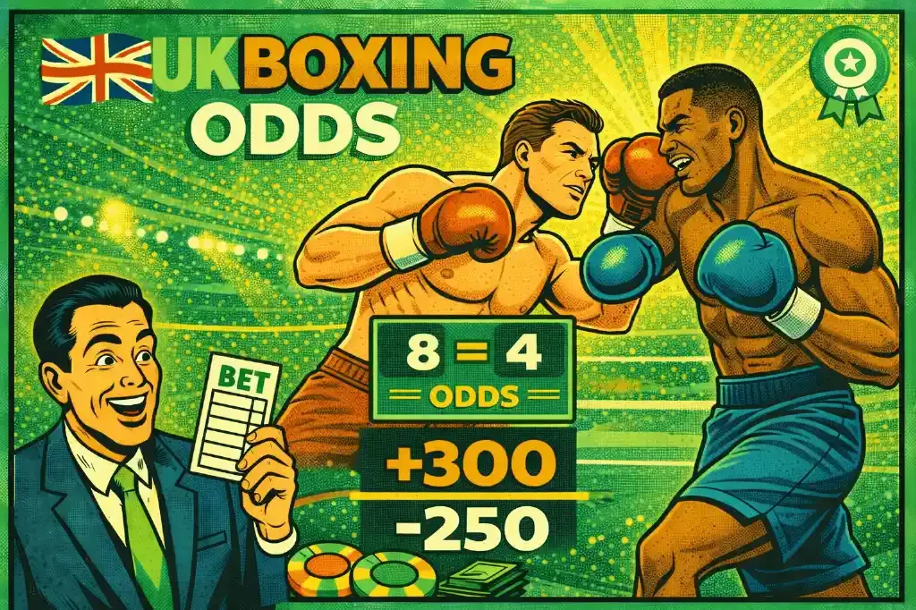 UK Boxing Odds - Banner with betting details.