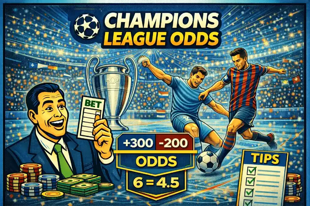 Champions League Odds - Banner with betting tips