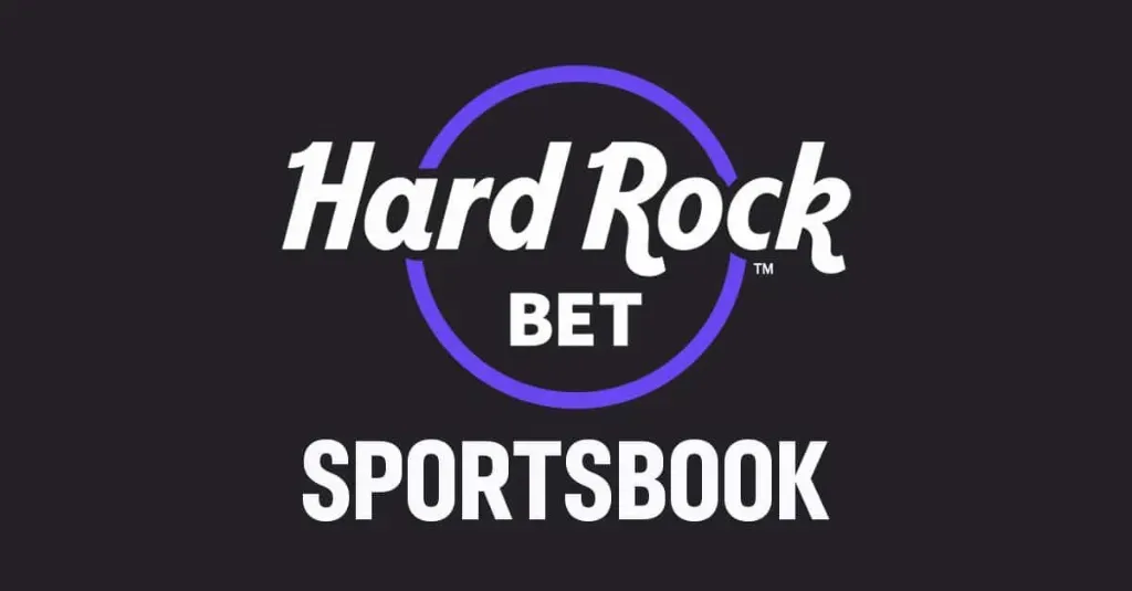 Hard Rock - Logo with sportsbook branding.