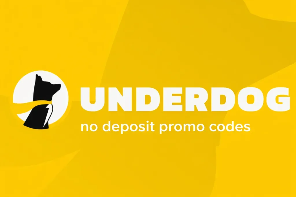Underdog - Logo with no deposit promo codes.